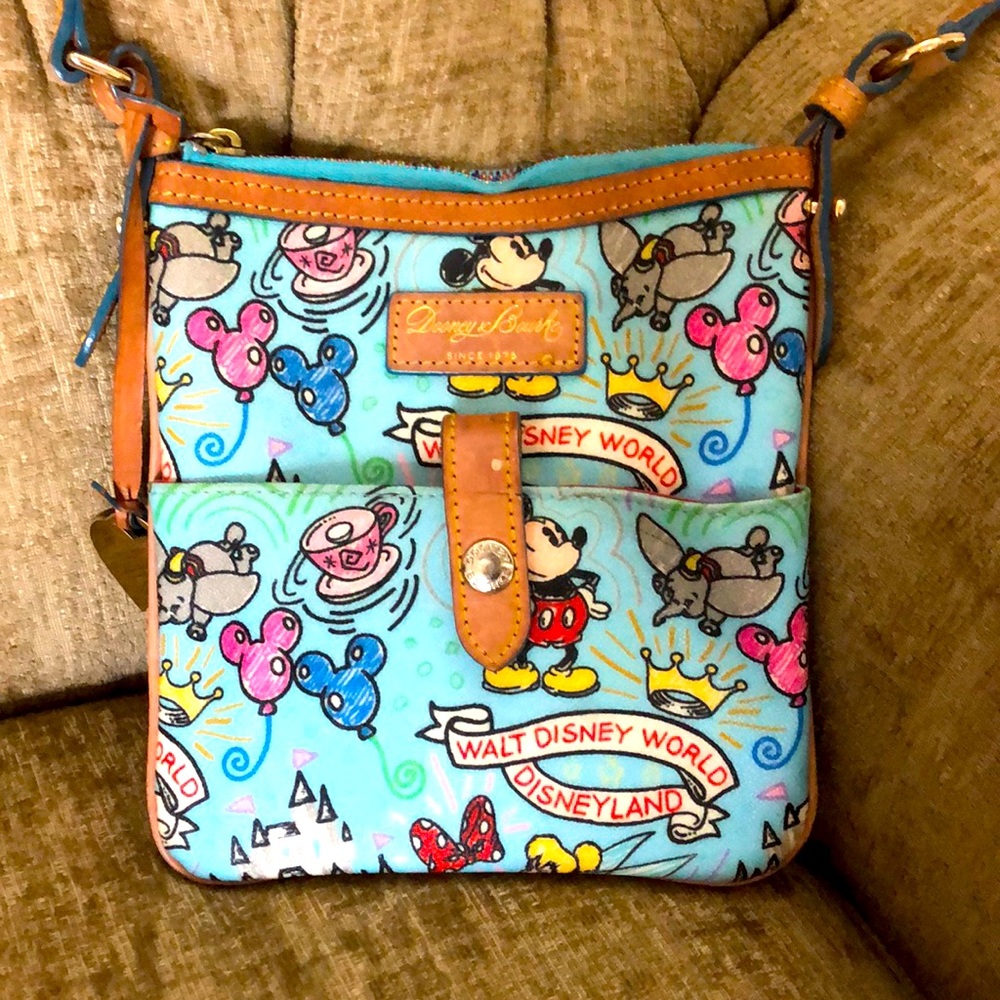 Dooney & Burke Disney crossbody bag blue